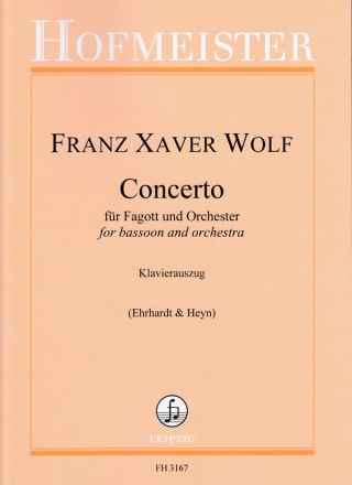 Concerto fr Fagott und Orchester fr Fagott und Klavier