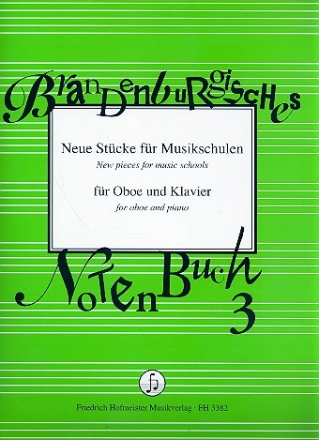 Brandenburgisches Notenbuch 3 fr Oboe und Klavier