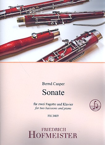 Sonate fr 2 Fagotte und Klavier 2 Spielpartituren