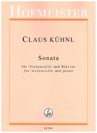 Khnl, Claus, Sonata fr Violoncello, Klavier