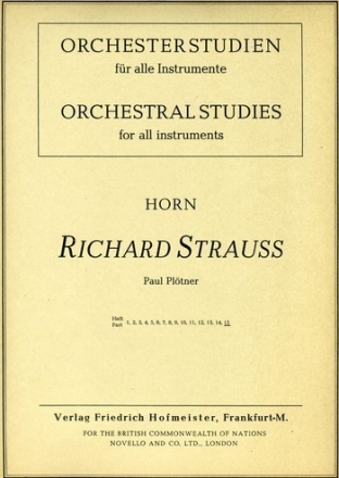 Orchesterstudien Horn Band 15