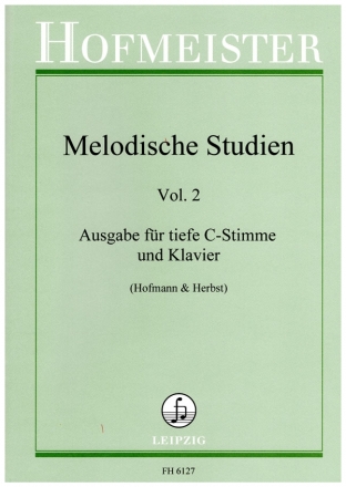 Melodische Studien Band 2 fr Posaune und Klavier