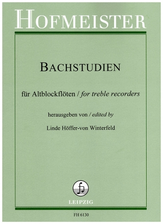 Bachstudien fr Altblockflte