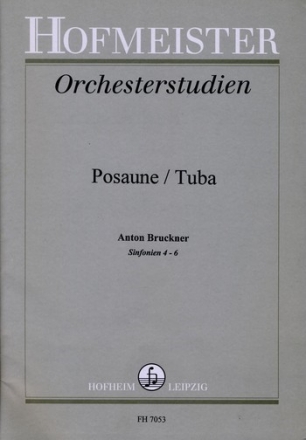 Orchesterstudien Posaune Sinfonien Nr.4-6