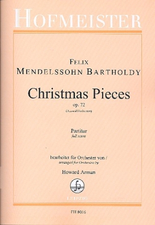 Christmas Pieces op.72 (Auswahl) fr Orchester Partitur