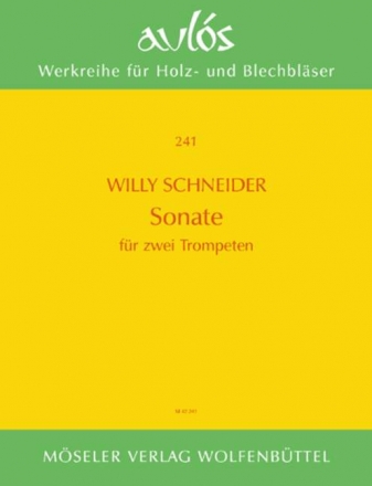 Schneider, Willy, Sonate 241 2 Trompeten Spielpartitur