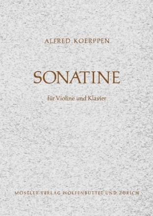 Sonatine Violine und Klavier