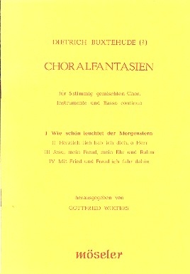 Wie schn leuchtet der Morgenstern fr gem Chor, Streicher und Bc Partitur