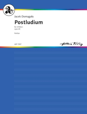 Domagala, Jacek Postludium op. 20 fr vier Flten Flte ( Alt, Picc., Sopran)