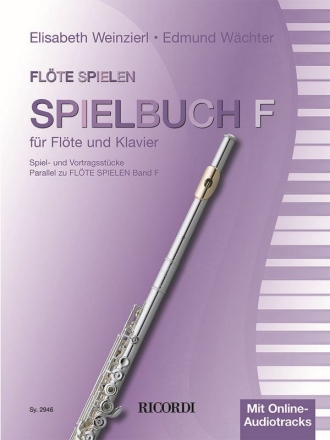 Flte spielen - Spielbuch Band F (+Online) fr Flte und Klavier