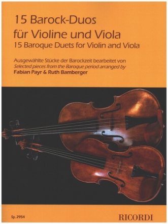 15 Barock-Duos fr Violine und Viola