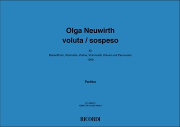 Voluta - sospeso Chamber Ensemble Buch