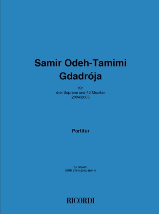 Samir Odeh-Tamimi, Gdadrja Mixed Ensemble Partitur