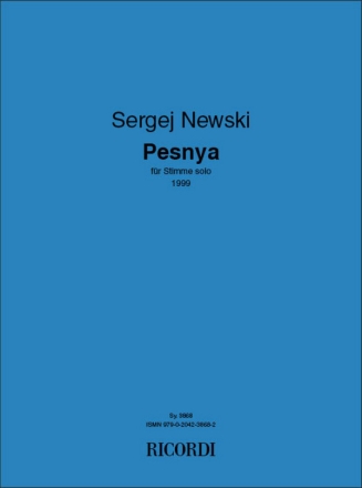 Sergej Newski, Pesnya Classical Partitur