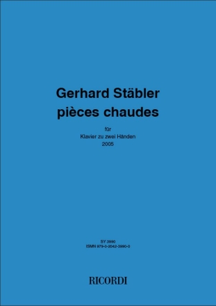 Gerhard Stbler, Pices chaudes Piano, 4 Hands Buch