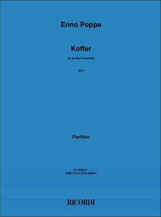 Koffer fr groes Ensemble Partitur