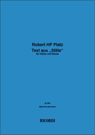 Robert HP Platz, Text aus 