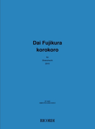 Dai Fujikura, Korokoro Shakuhachi Buch