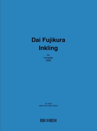 Dai Fujikura, Inkling Trumpet Buch