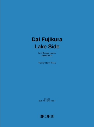 Dai Fujikura, Lake Side 3 Female Voices Buch