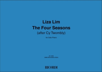 Liza Lim, The Four Seasons Klavier Buch