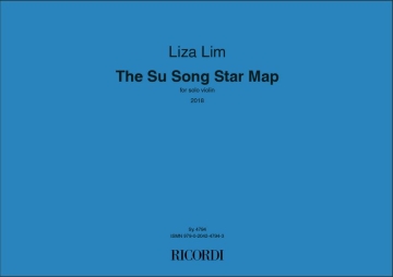 Liza Lim, The Su Song Star Map Violin Partitur