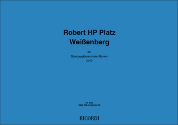 Weienberg (2010) fr Spielzeugklavier (oder Klavier)