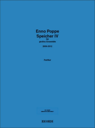 Speicher IV Classical Partitur