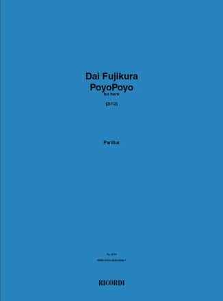 Dai Fujikura, PoyoPoyo Horn Buch