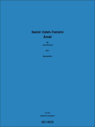 Samir Odeh-Tamimi, ml 2 Pianos Partitur