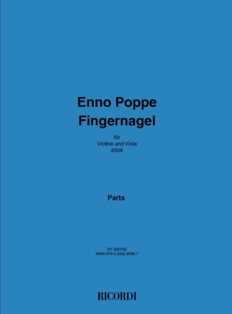 Fingernagel (2009) fr Violine und Viola parts