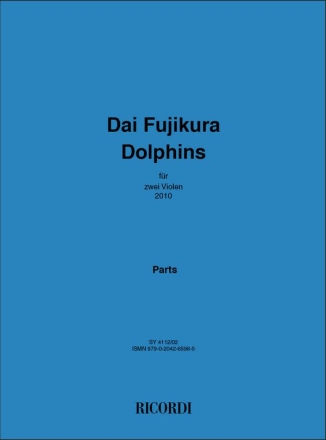 Dai Fujikura, Dolphin 2 Violas Stimmen-Set