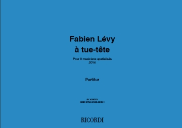 Fabien Lvy,  tue-tte Flexible Wind Ensemble Partitur