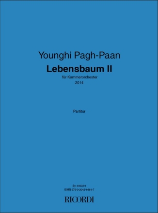 Younghi Pagh-Paan, Lebensbaum II Chamber Orchestra Partitur