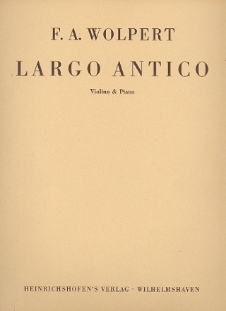 Largo antico aus op.18 fr Violine und Klavier