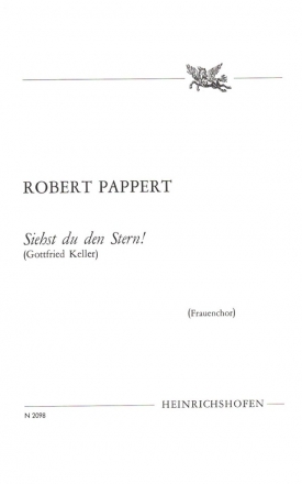 Siehst du den Stern! fr Frauenchor a cappella Partitur