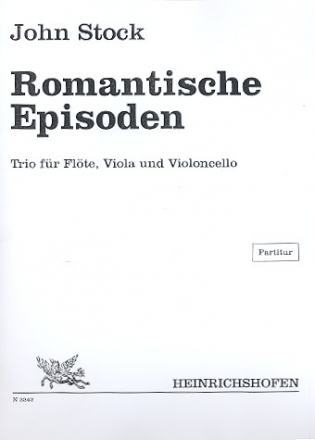 Romantische Episoden Trio fr Flte/Viola/Violoncello Partitur