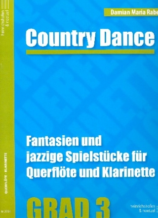 Country Dance fr Flte und Klarinette Spielpartitur