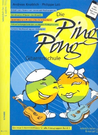 Die Ping Pong Gitarrenschule Band 1 (+Audio) fr Gitarre