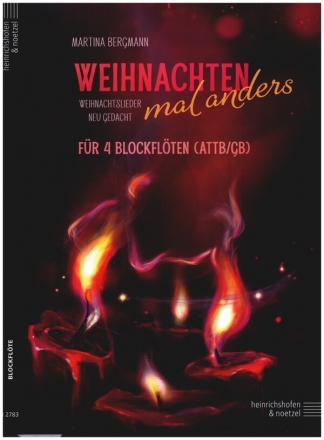 Weihnachten mal anders fr 4 Blockflten (ATTB/Gb) Partitur und Stimmen