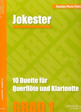 Jokester fr Querflte und Klarinette Spielpartitur