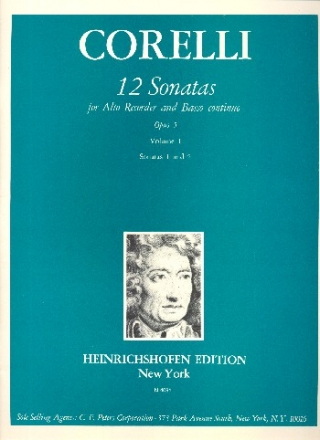 Corelli 12 Sonatas,Vol. 1