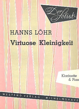 Virtuose Kleinigkeit fr Klarinette und Klavier