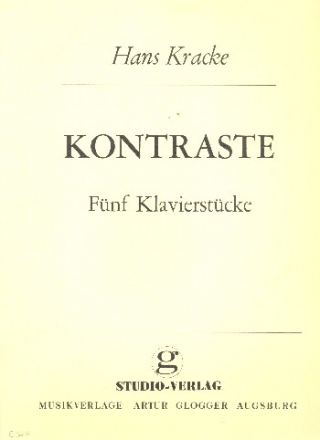 Kontraste fr Klavier