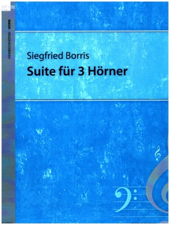 Suite fr Waldhorn op.109 fr 3 Hrner Spielpartitur