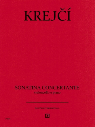 Krejc, I?a, Sonatina Concertante fr Violoncello und Klavier