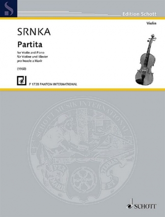 Srnka, Jiri: Partita fr Violine und Klavier