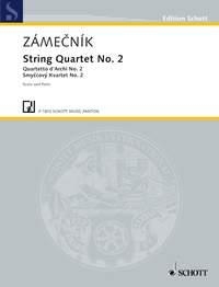 Zmecnk, Ev?en: Streichquartett II fr Streichquartett Partitur und Stimmen