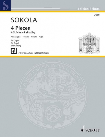 Sokola, Milos, 4 Stcke fr Orgel