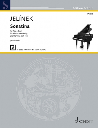 Jelinek, Stanislav, Sonatina fr Klavier 4-hndig